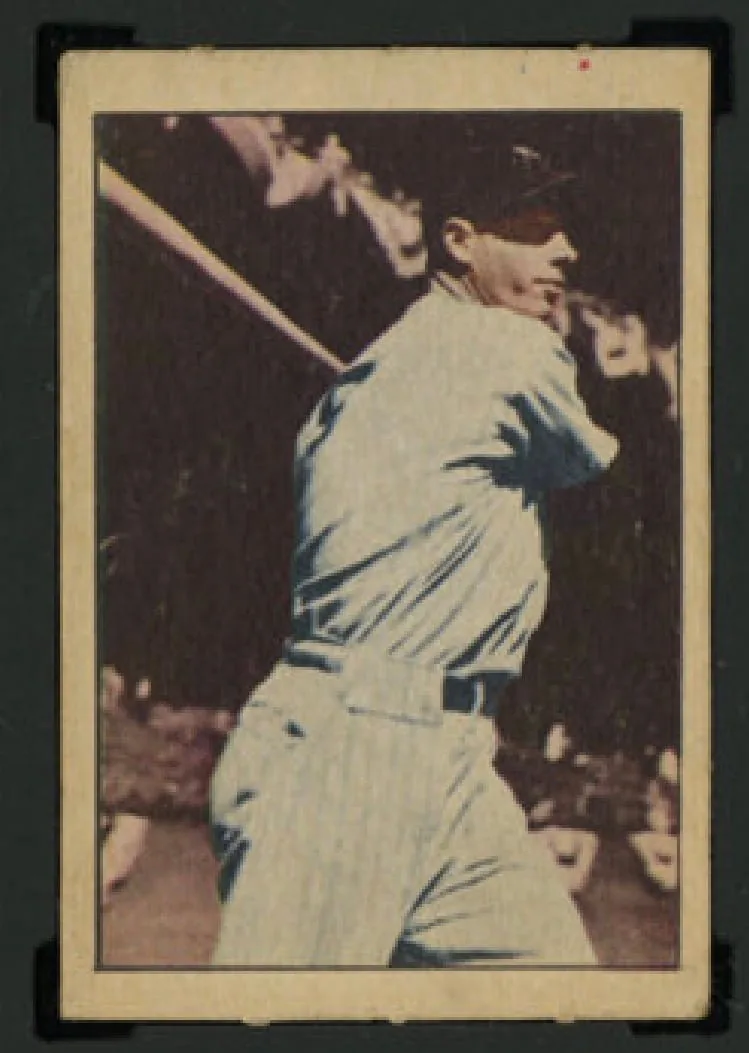 A 1952 Berk Ross Joe DiMaggio card